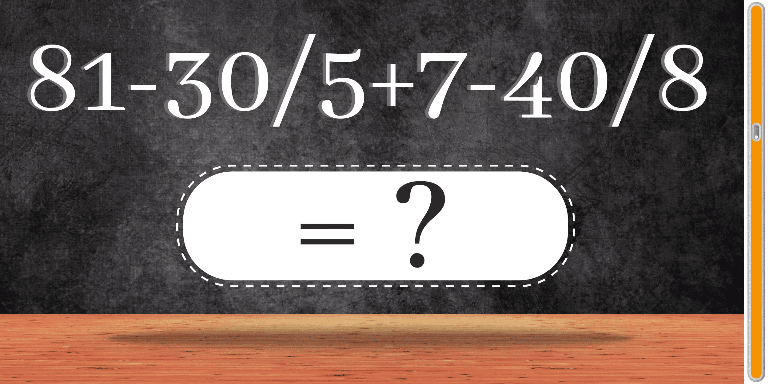 Wiskunde-uitdaging: Test je razendsnelle IQ met deze razendsnelle vergelijking! Los het op in minder dan 15 seconden!